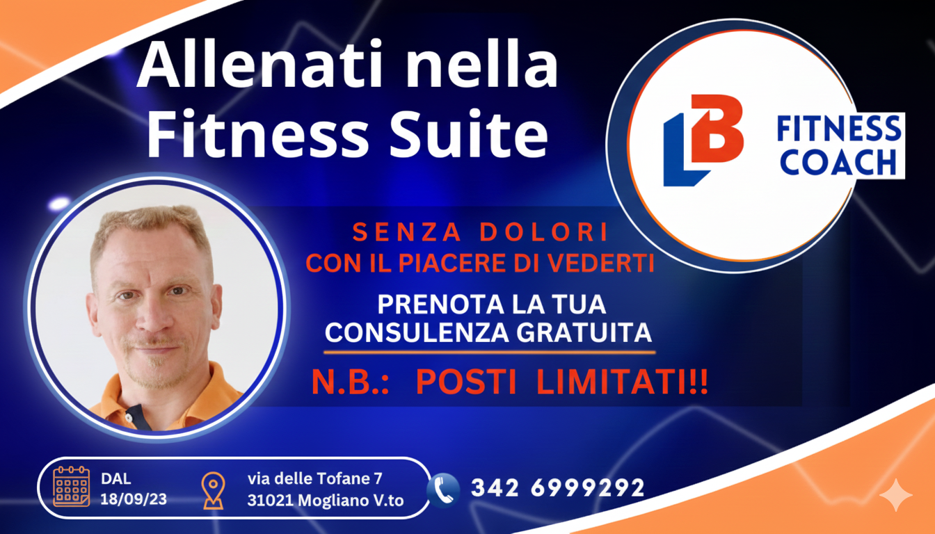 Allenati nella Fitness Suite — prenota la tua consulenza gratuita